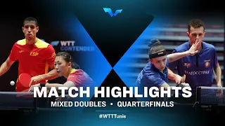 Xiao Maria/Robles Alvaro vs Khanin Aleksandr/Trigolos Daria | WTT Contender Tunis | XD | QF