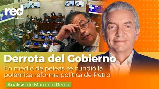 Duro golpe al Gobierno Petro: así se hundió la reforma política en el Congreso | Red+