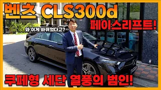 벤츠 CLS300d 페이스리프트! 속속들이 살펴 봤습니다! 솔직히 이거 사야된다!