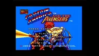 [Megadrive] Introduction du jeu "Captain America and the Avengers" de Isco (1992)