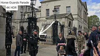 ARMED POLICE OFFICER'S AND FEMALE SOLDIER HAD ENOUGH OF DISRESPECTFUL TOURIST'S #kingsguard