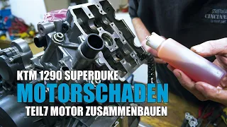 KTM 1290 Superduke R 1.0 -  Motorschaden nach 93.000 km Teil 7: Motor zusammenbauen