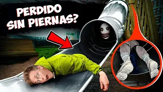 JEFF THE KILLER secuestró a MI AMIGO! 24 horas en el DOUBLE SCP CARNIVOROUS SLIDE ¡ÉL ME DIVIDIÓ!