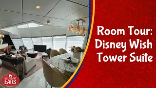 Disney Wish - Wish Tower "Funnel" Suite Tour - Concierge Category 1A - Room 14000