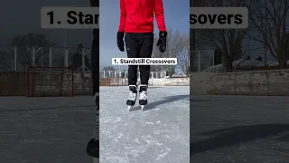 Do This To Go Faster On Ice Skates 🤯💨 #iceskating #tips #freestyle #shorts