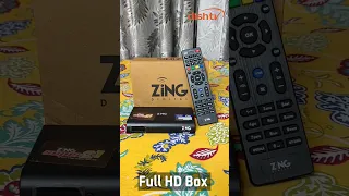 #dishtv Zing Super FTA Box HD DZ-3500 HD with 2 Years Free Pack 🔥#shorts