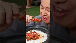 Big bones with so much meat! | TikTok Video|Eating Spicy Food and Funny Pranks|Funny Mukbang