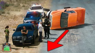 ROLLING PICKUP TRUCK INTO TRAFFIC STOP! | PGN #143