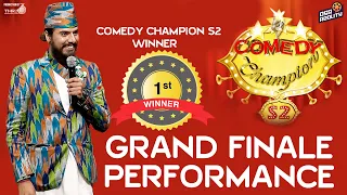 COMEDY CHAMPION S2 WINNER BHARAT MANI PAUDEL || GRAND FINALE PERFORMANCE