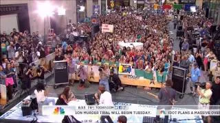 Jason Mraz & Christina Perri - Distance (Today Show)