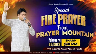 LIVE HEALING PRAYER HOUR FROM PRAYER MOUNTAIN (02-02-2023) || Ankur Narula Ministries