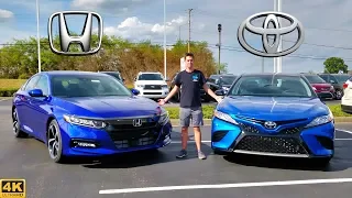 MIDSIZE MADNESS! -- 2020 Toyota Camry vs. 2020 Honda Accord: Comparison