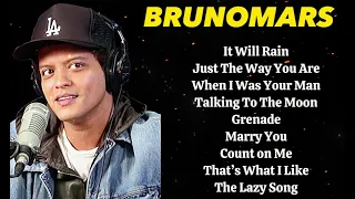 Bruno Mars Best Songs Playlist 2024 ~ Bruno Mars Full Album