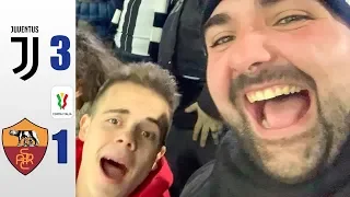 SI VÀ IN SEMIFINALE! JUVENTUS 3-1 ROMA - COPPA ITALIA REACTION ALLO STADIUM w/OHM & ENRY