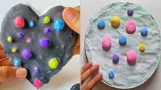 Plaster Clay Cracking & Slime ASMR Video #479