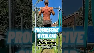 Progressive Overload. Overcoming plateaus, building muscle and strength #calisthenics #trainingtips