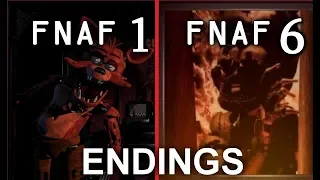 FNAF 1 2 3 4 5 6 7 - ТРЕЙЛЕРЫ ВСЕХ ФНАФ (2014-2018) FNAF 1 2 3 4 5 6 7 TRAILERS