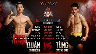 CC14 DƯƠNG ĐỨC TÙNG VS ĐINH HỒNG QUÂN