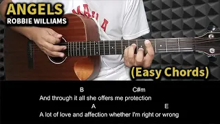 Angels - Robbie Williams | Guitar Tutorial | Guitar Chords