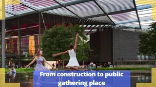 From construction to public gathering place: Dallas' Winspear Opera House