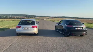 Sprint - Audi A4 B8 vs Honda Type-R