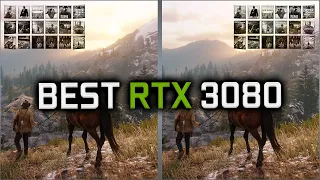 BEST RTX 3080 BENCHMARK - CUSTOM CARDS COMPARED – ASUS vs MSI vs GIGABYTE vs ZOTAC vs EVGA vs FE