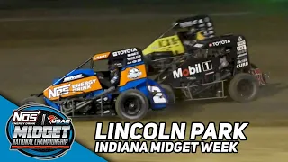 HIGHLIGHTS: USAC NOS Energy Drink National Midgets | Lincoln Park Speedway | June 8, 2023