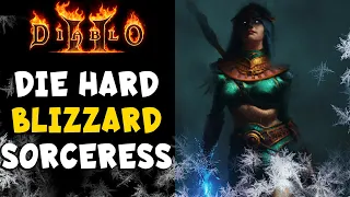 Hard to Kill Blizzard Sorceress Build (NOT Energy Shield) Diablo 2 Resurrected / D2R
