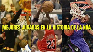 TOP 7 mejores JUGADAS en la HISTORIA de la NBA
