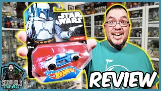 Jango Fett Character Car Star Wars Hot Wheels Review
