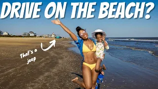 CRYSTAL BEACH, TX | First Impressions ( Driving on the beach)