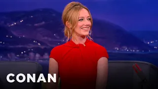 Judy Greer On Fan Profiling | CONAN on TBS