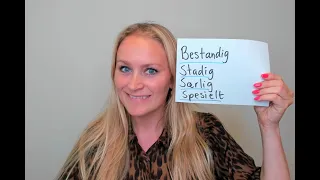 Video 736 Bestandig, stadig, særlig og spesielt