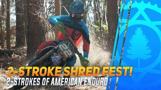 2-Stroke Shred Fest: RAW Action from the Bikes of American Enduro Racing