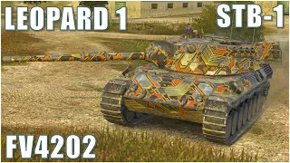 STB-1, Leopard 1 & FV4202 ● WoT Blitz