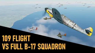 109s Vs Full B-17 Formation | DCS | 500 Subscriber Special