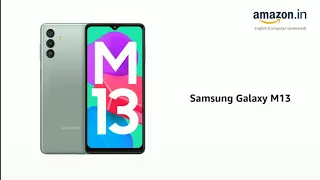 Samsung galaxy m13 | 6000mah battery