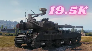 Manticore 19.5K Spot Damage  World of Tanks #WOT Top gameplay