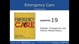 Chapter 19 Diabetic Emergencies and Altered Mental Status