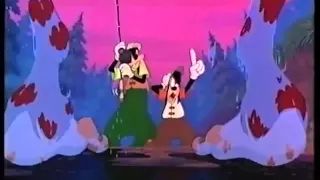 Goofy Movie Teaser Trailer + Micky Mouse in Runaway Brain promo UK VHS