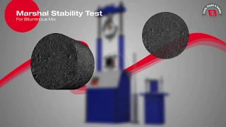 EIE Instruments | Marshal Stability Testing Machine | ASTM D6927, ASTM D1559 | BITUMINOUS MIX |