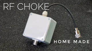 How to make simple RF CHOKE - home made project