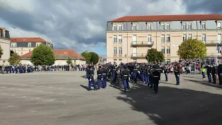 Héritiers de huit siècles d'histoire interprété par la 2 cie - promotion sortante.