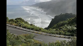 New Zealand - Great Coast Road - Westport from Punakaiki - Indoor Cycling Training