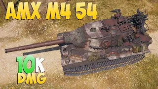 AMX M4 54 - 5 Frags 10K Damage - Director! - World Of Tanks