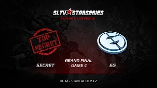 Team Secret vs EG, SLTV S10 FINAL, Game 4