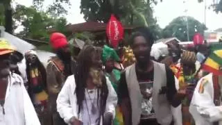 Bob Marley 68th birthday celebration at Kingston Jamaica ho