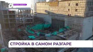 Активное строительство культурно-образовательного комплекса идет во Владивостоке