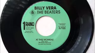 At This Moment , Billy Vera & The Beaters , 1986 Vinyl 45RPM