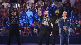 Roman Reigns Entrance after SummerSlam: WWE SmackDown, Aug. 27, 2021